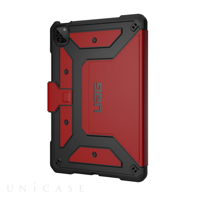 【iPad Pro(11inch)(第3/2/1世代)/Air(10.9inch)(第5/4世代) ケース】UAG Metropolis Case (マグマ)