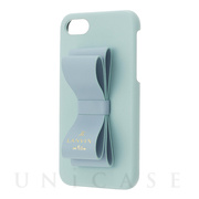 【iPhoneSE(第3/2世代)/8/7 ケース】Slim Wrap Case 2 Tone (Baby Blue × Pastel Blue)