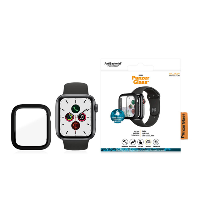 【Apple Watch ケース 40mm】PG Full Body (Black AB) for Apple Watch SE(第1世代)/Series6/5/4サブ画像