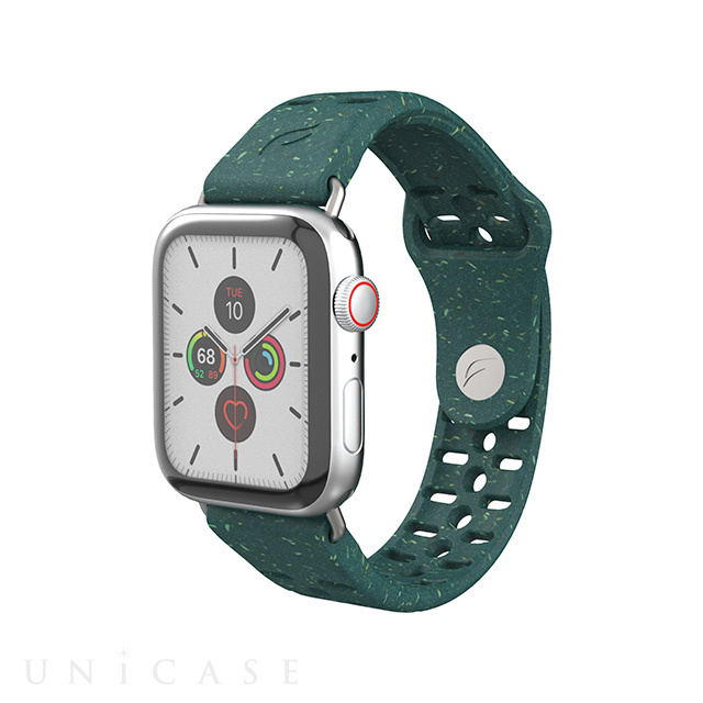 【Apple Watch バンド 44/42mm】Apple Watch用ベルト・エコフレンドリー (グリーン) for Apple Watch SE(第2/1世代)/Series6/5/4/3/2/1