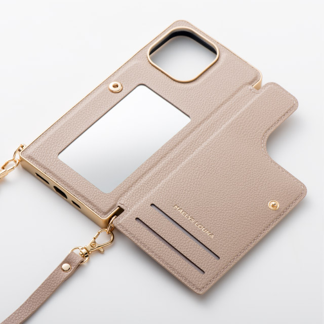 【iPhone13 ケース】Cross Body Case for iPhone13 (beige)サブ画像