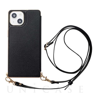 【iPhone13 ケース】Cross Body Case for iPhone13 (black)