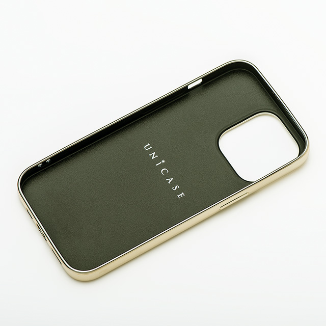 【iPhone13 ケース】Glass Shell Case for iPhone13 (gold)サブ画像