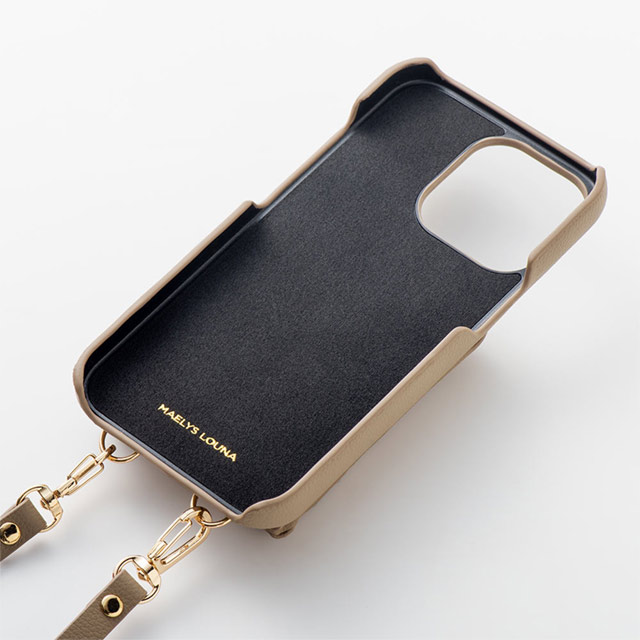 【iPhone13 mini/12 mini ケース】Clutch Ring Case for iPhone13 mini (beige)goods_nameサブ画像