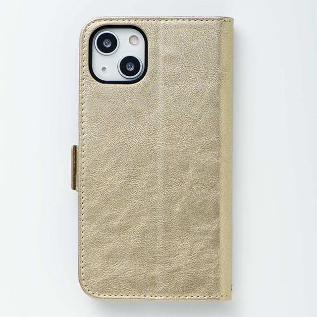 【iPhone13 ケース】Daily Wallet Case for iPhone13 (gold)サブ画像