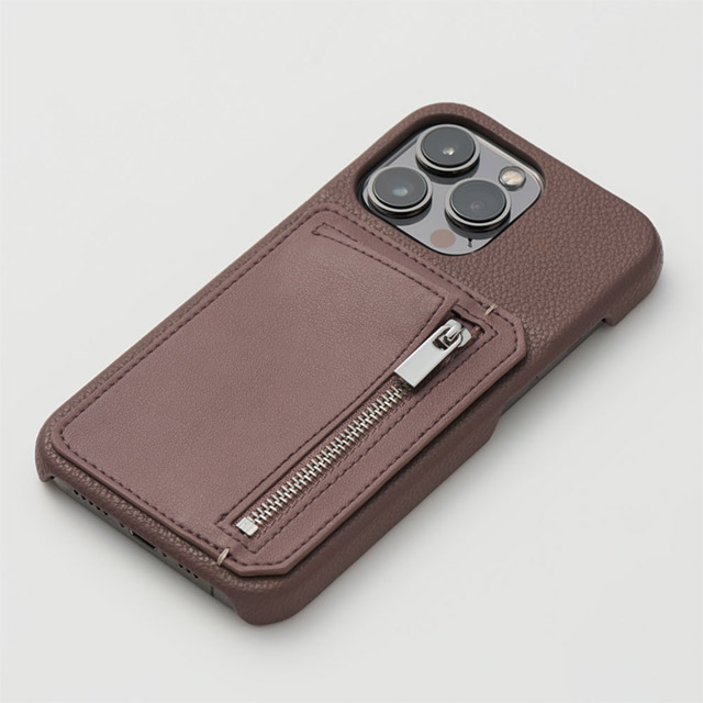 【iPhone13 ケース】Smart Sleeve Case for iPhone13 (mocha brown)サブ画像