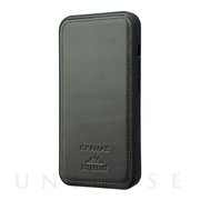 【iPhone13/13 Pro ケース】Chromexcel Genuine Leather Full Cover Hybrid Shell Case (Forest Green)