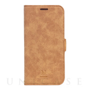 【iPhone13 ケース】手帳型ケース Style Natural (Camel)
