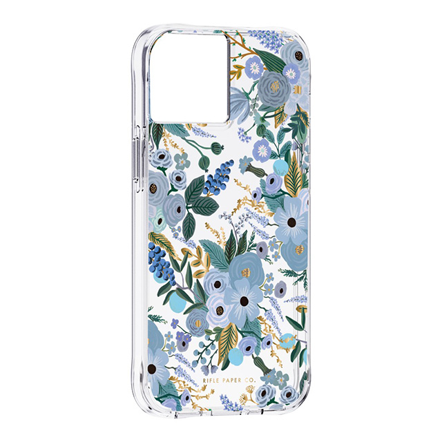 【iPhone13 ケース】RIFLE PAPER CO. 抗菌・3.0m落下耐衝撃 (Garden Party Blue)サブ画像