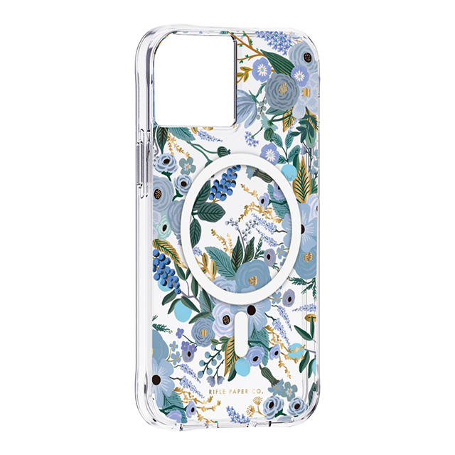 【iPhone13 ケース】RIFLE PAPER CO. 抗菌・3.0m落下耐衝撃 (Garden Party Blue) MagSafe対応サブ画像