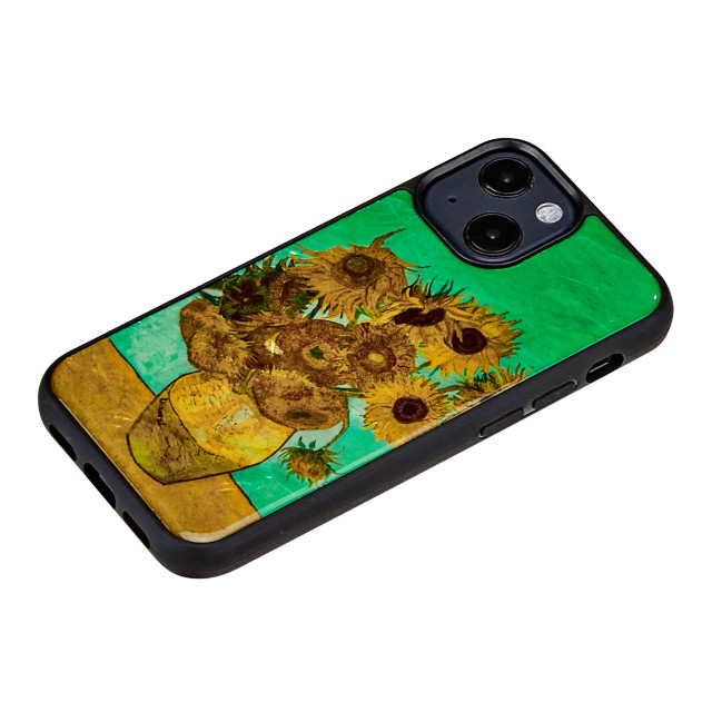 【iPhone13 mini ケース】天然貝ケース (ひまわり)サブ画像