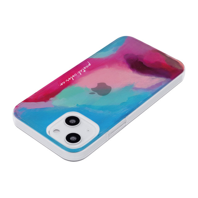 【iPhone13 mini ケース】ソフトクリアケース (Pastel color PINKBLUE)サブ画像