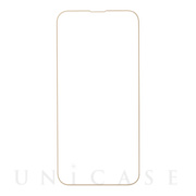 【iPhone13/13 Pro フィルム】iFace Round Edge Tempered Glass Screen Protector ラウンドエッジ強化ガラス 液晶保護シート (ベージュ)
