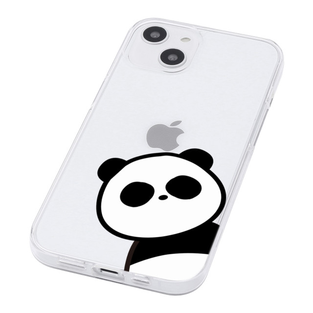 【iPhone13 ケース】ソフトクリアケース (パンダ)サブ画像