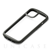 【iPhone13 ケース】ガラスタフケース ラウンドタイプ (ブラック)