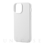 【iPhone13 mini ケース】ハイブリッドケース シリコン カラータイプ (ホワイト)