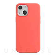 【iPhone13 ケース】Nature Series  Silicone Case (orangered)