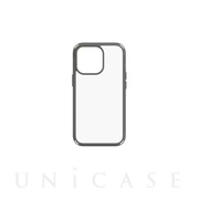 【iPhone13 Pro ケース】[GRAV] 衝撃吸収 ハイブリッドケース (グレー)