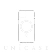 【iPhone13 ケース】[Turtle] MagSafe対応 ハイブリッドクリアケース (ホワイトライン)