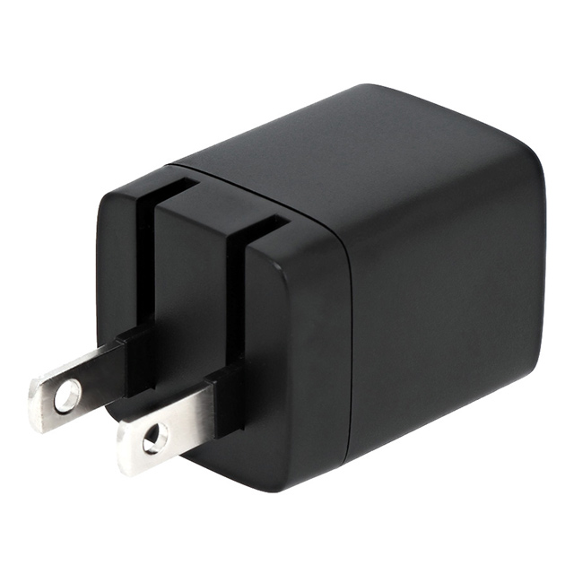 新素材窒化ガリウム採用でコンパクトなのにパワフル USB PD対応 20W USB Type-C × 1ポート AC充電器 OWL-APD20C1Gシリーズ (ブラック)サブ画像