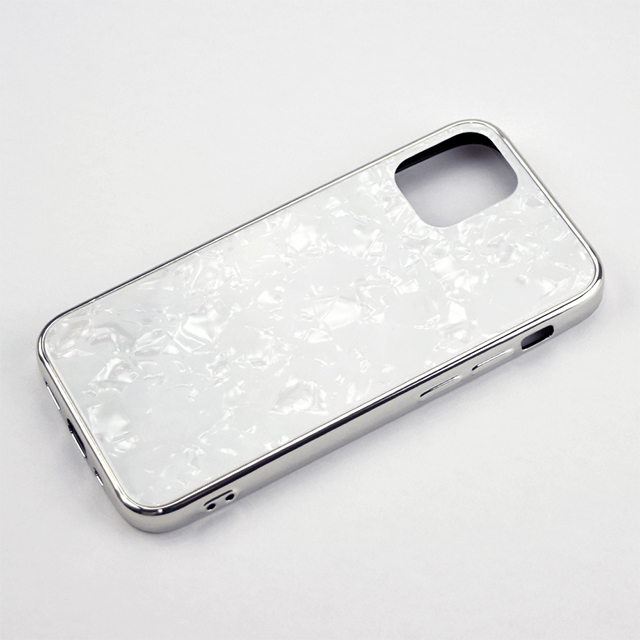 【アウトレット】【iPhone12 mini ケース】Glass Shell Case for iPhone12 mini (white)サブ画像