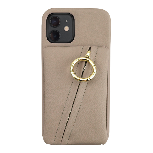 【アウトレット】【iPhone12/12 Pro ケース】Clutch Ring Case for iPhone12/12 Pro (beige)サブ画像