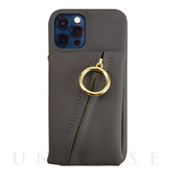 【アウトレット】【iPhone12/12 Pro ケース】Clutch Ring Case for iPhone12/12 Pro (dark gray)