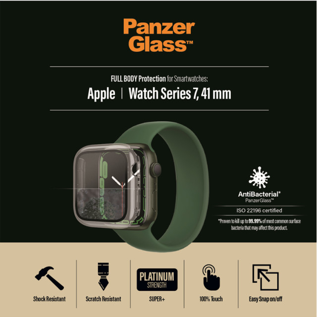 【Apple Watch ケース 41mm】PG Full Body (Clear AB) for Apple Watch Series7サブ画像