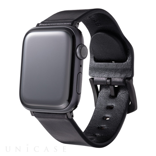 【Apple Watch バンド 49/45/44/42mm】DAY BREAKE × GRAMAS Chromexcel Genuine Leather Watchband (Black) for Apple Watch Ultra2/SE(第2/1世代)/Series9/8/7/6/5/4/3/2/1