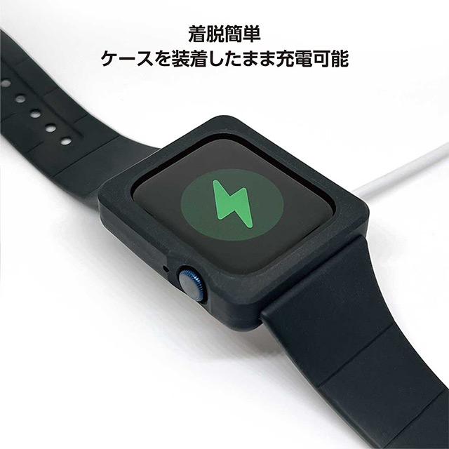 【Apple Watch バンド 44mm】TILE Apple Watch Band Case (CHARCOAL) for Apple Watch SE(第2/1世代)/Series6/5/4サブ画像