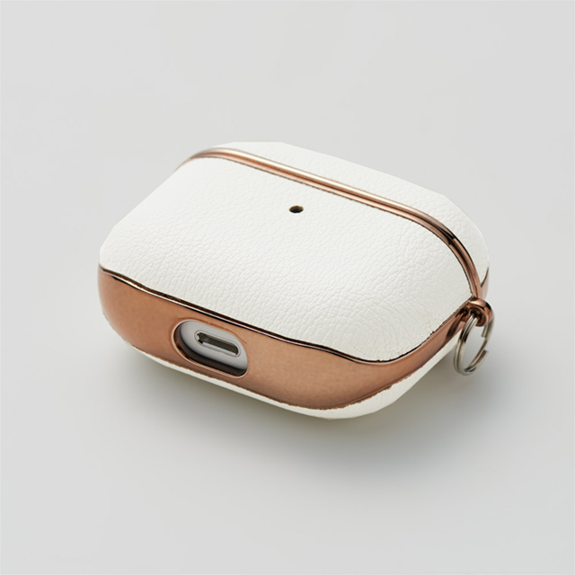 【AirPods(第3世代) ケース】AirPods Texture Case(emboss-white)サブ画像