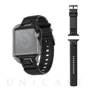 【Apple Watch バンド 45/44/42mm】ZEROSHOCKバンド (ブラック) for Apple Watch SE(第2/1世代)/Series7/6/5/4/3/2/1