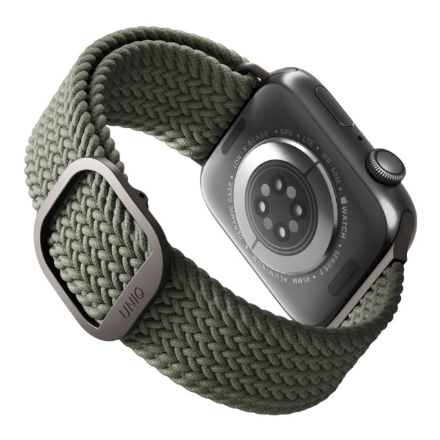 【Apple Watch バンド 41/40/38mm】ASPEN Apple Watch 編組ストラップ (CYPRESS GREEN) for Apple Watch SE(第2/1世代)/Series9/8/7/6/5/4/3/2/1サブ画像