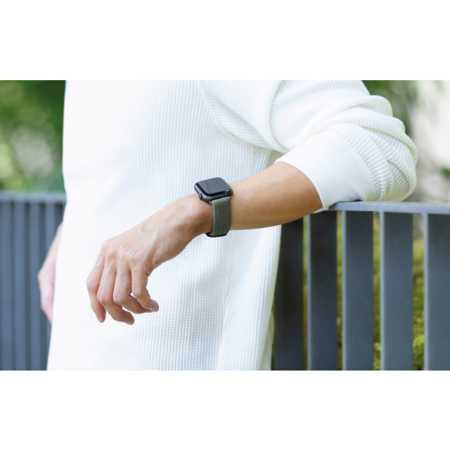 【Apple Watch バンド 45/44/42mm】ASPEN Apple Watch 編組ストラップ (GRAPEFRUIT PINK) for Apple Watch SE(第2/1世代)/Series9/8/7/6/5/4/3/2/1サブ画像