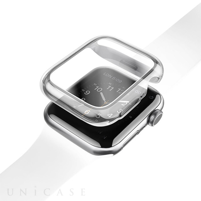 【Apple Watch ケース 44mm】GARDE ハイブリッドクリアケース (画面・側面 両保護性能) - DOVE (CLEAR) for Apple Watch SE(第2/1世代)/Series6/5/4