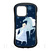 【iPhone13 Pro ケース】アナと雪の女王 ハイブリッドガラスケース (エルサ)