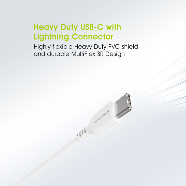 Heavy Duty MFi USB-C to Lightning Fast Charging Cableサブ画像