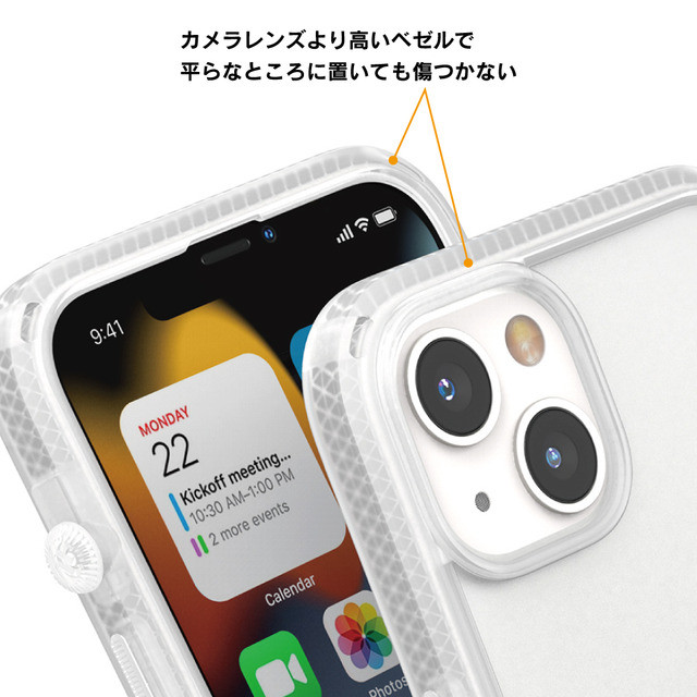 【iPhone13 ケース】衝撃吸収ケース Influenceシリーズ (クリア)サブ画像