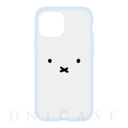 【iPhone13 mini/12 mini ケース】ミッフィー IIII fit Clear (ブルー)