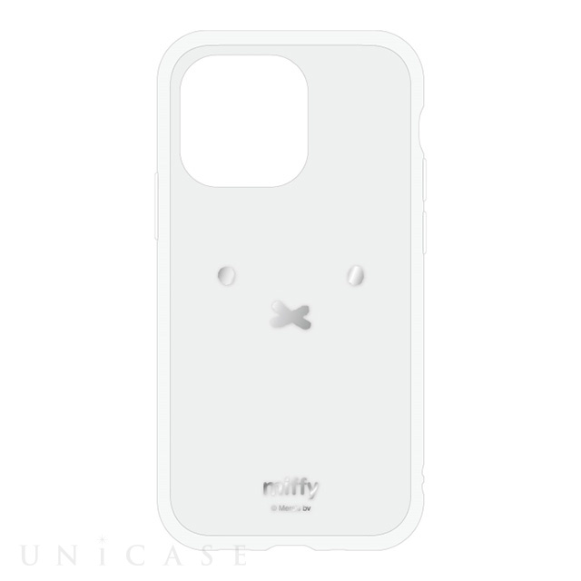 【iPhone13 Pro ケース】ミッフィー IIII fit Clear (ホワイト)