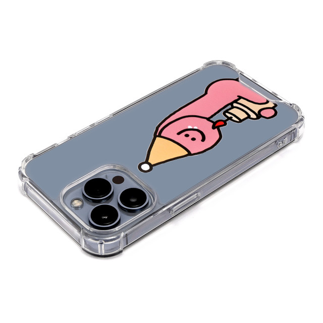 【iPhone13 Pro ケース】ハイブリッドクリアケース (Pink Olly with ケーキ)サブ画像