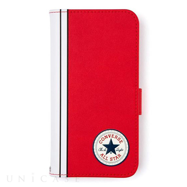 【iPhone13 ケース】Uncle Patch＆Stripes Book Type Case (RED)