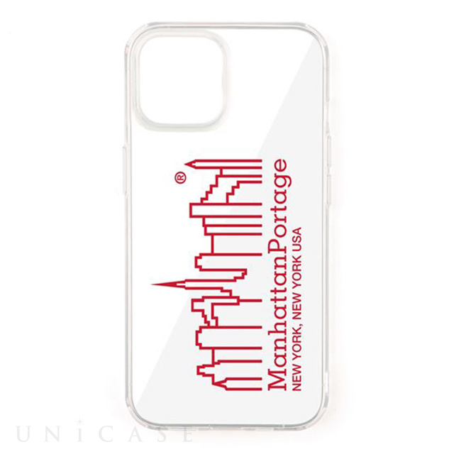 【iPhone13 ケース】Hybrid Clear Case (RED)