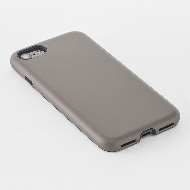 【iPhoneSE(第3/2世代)/8/7 ケース】Smooth Touch Hybrid Case for iPhoneSE(第3世代) (moss gray)サブ画像