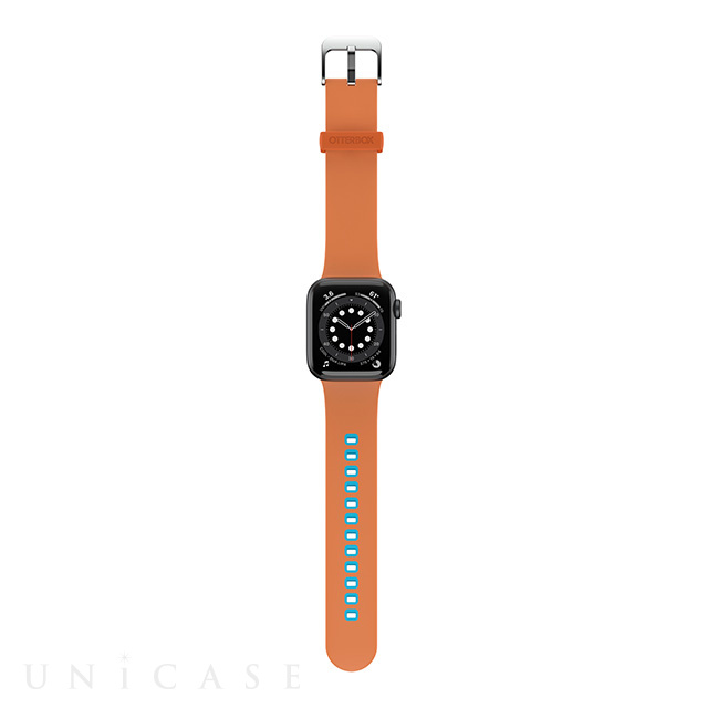 【Apple Watch バンド 49/45/44/42mm】WatchBand (Orange/Blue) for Apple Watch Ultra2/1/SE(第2/1世代)/Series9/8/7/6/5/4/3/2/1
