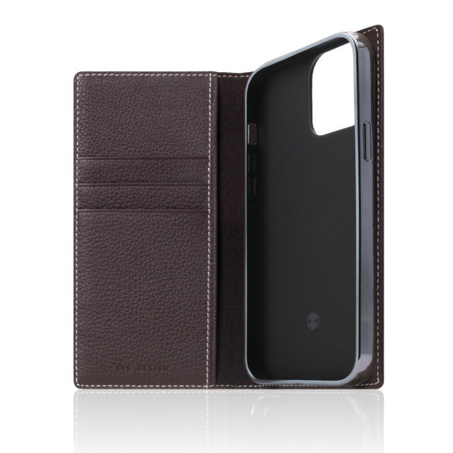 【iPhone13 mini ケース】Full Grain Leather Case (ブラウンクリーム)サブ画像