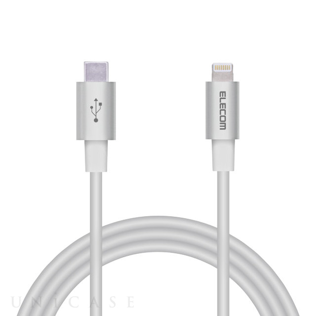 USB-C to Lightningケーブル (耐久仕様) (1.0m シルバー)