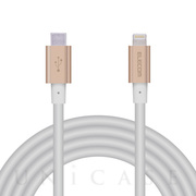 USB-C to Lightningケーブル (耐久仕様) (2.0m ゴールド)
