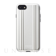 【アウトレット】【iPhoneSE(第3/2世代)/8/7 ケース】ZERO HALLIBURTON Hybrid Shockproof case for iPhoneSE(第3世代)(Silver)