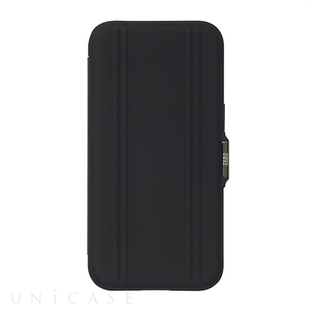 【アウトレット】【iPhone13 ケース】ZERO HALLIBURTON Hybrid Shockproof Flip Case for iPhone13 (Black)